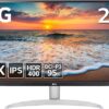 【Amazon.co.jp 限定】LG モニター ディスプレイ 27UP600-W 27インチ / 4K / IPS非光沢/DCI-P3 95% / DisplayHDR400 / FreeSync/ブルーライト低減、フリッカーセーフ機能/HDMI×2、DisplayPort