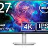 【Amazon.co.jp限定】Dell S2721QS 27インチ 4K モニター (3年間無輝点交換保証/IPS非光沢/DP・HDMIx2/sRGB 99%/縦横回転・高さ調節/AMD FreeSync/スピーカー付)